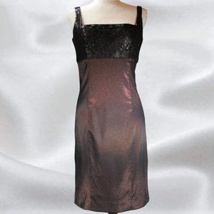 Liz Claiborne Night Bronze Dress Size 8